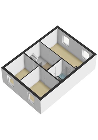 Floorplan - Arbeidstraat 15, 7311 CS Apeldoorn